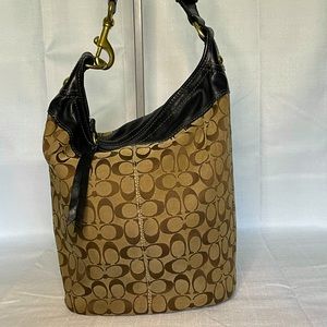 Coach monogram shoulder Large bag